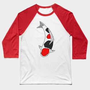 Koi Fish Baseball T-Shirt